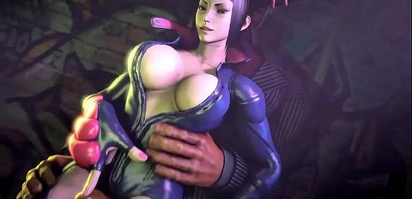  FapZone  Juri Han (Street Fighter V)